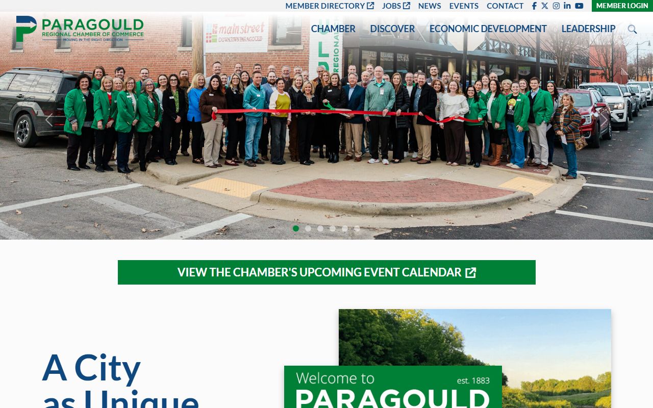 Paragould City Government website for Paragould jail mugshots and records