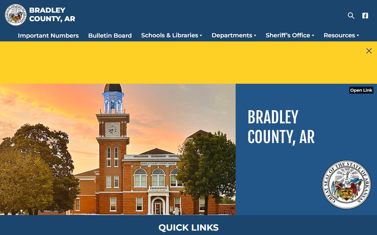 Bradley County Sheriff's Office website for Bradley County jail mugshots